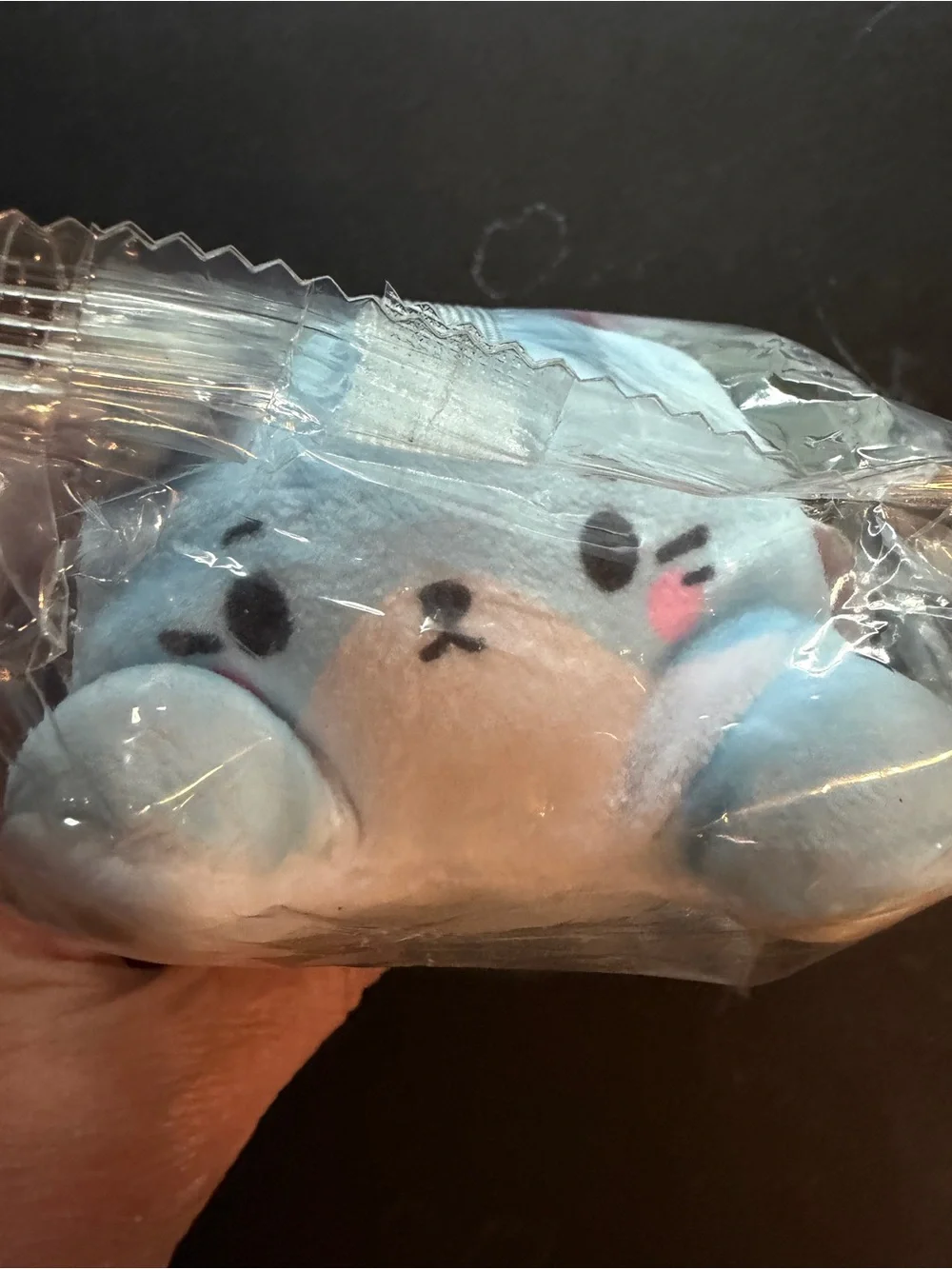 Squishy Top Trenz Super Duper Sugar Squisher Plush Nico Blue Cat Puurfect Pals